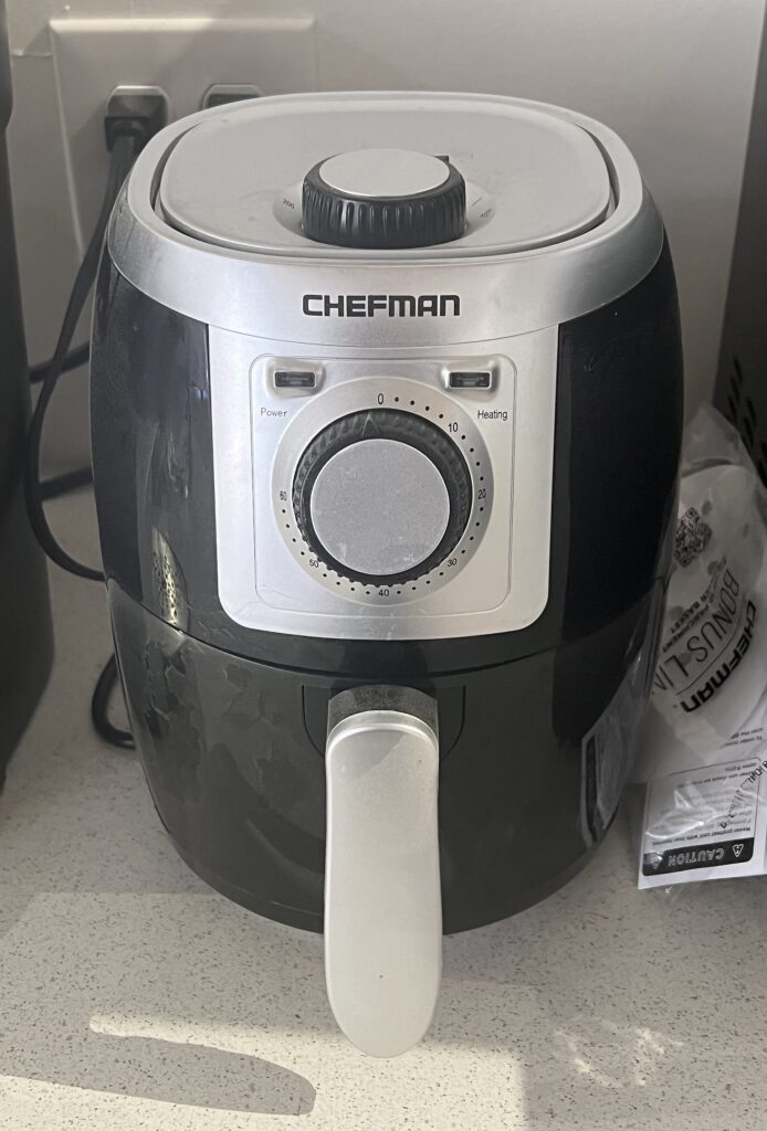 Chefman Air Fryer, illustrating a daily-use detail in best air fryers for small uk kitchens