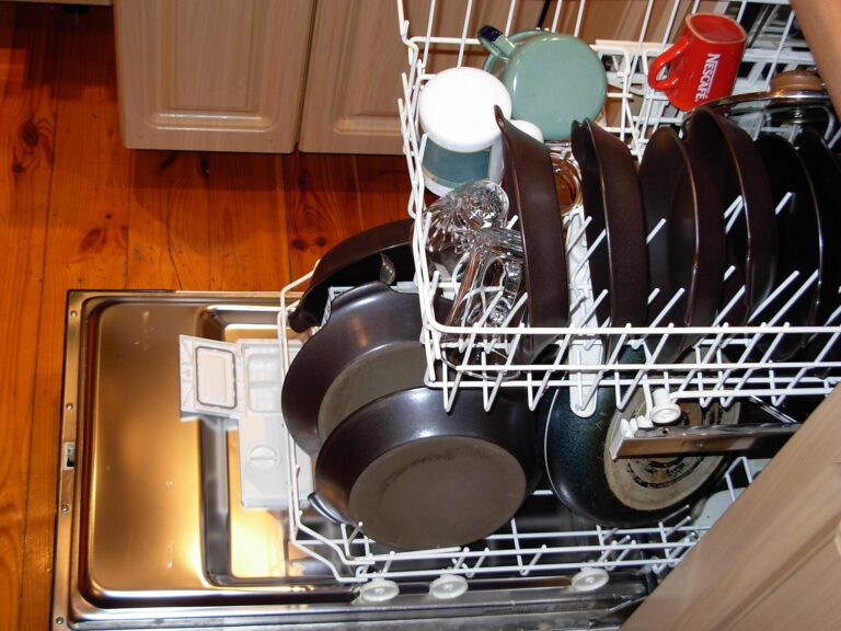 dishwasher kitchen utensils pans