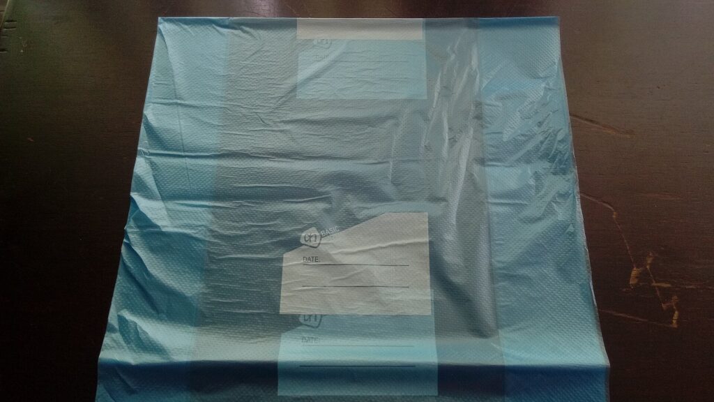 Freezer bag and label system for batch cooking daily-use context