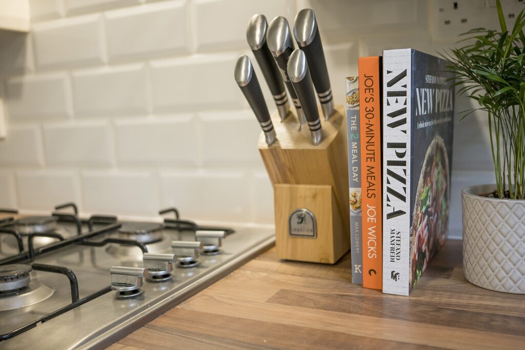 Knife block vs magnetic strip vs drawer storage practical detail